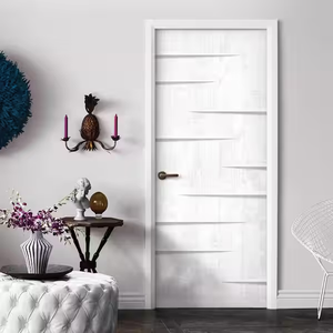 <span class=keywords><strong>Porte</strong></span> intérieure pré-montée en bois fini, moderne, avec <span class=keywords><strong>isolation</strong></span> <span class=keywords><strong>phonique</strong></span>, pour appartement, hôtel et villa - Product Image 3