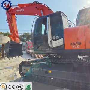 Excavadora Usada Hitachi ZX270 de 27 Toneladas para Minería en Canteras, Excavación Masiva y Trabajos Pesados, en Buen Estado, Bajo Precio, ZX210 ZX350 - Product Image 3