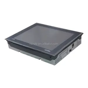 Tela de toque telemecanique lcd para controle de videogame, tela de toque fácil gsos 5.7 polegadas hmistu855