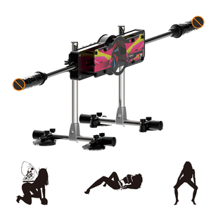 Vibrateur automatique télécommandé à double tête pour femme, type pistolet, jouet sexuel pour femme et lesbienne - Product Image 1