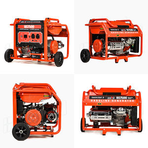 3000 <span class=keywords><strong>3600</strong></span> आरपीएम 15hp गैसोलीन जनरेटर 110v 220v इलेक्ट्रिक स्टार्ट पोर्टेबल पेट्रोल 6000w 6kw जनरेटर कीमत - Product Image 2