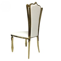 Silla de acero inoxidable al por mayor para salón de bodas, fabricante OEM