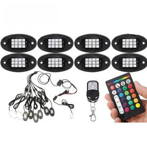 Kit de Luces RGB para Autos, Jeeps, Camionetas, ATVs 4x4, Luces Decorativas para Bajo el Vehículo, 9 LED, 4-12 Módulos, 12V, 2 Años de Garantía - Product Image 2