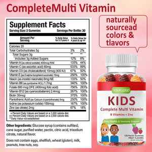 WELLBODY Suministro de Fábrica OEM/ODM de Marca Privada Gomitas Halal de Vitamina C Natural y Gomitas Multivitamínicas para el Soporte Corporal de los Niños - Product Image 3