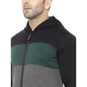 Chándal deportivo negro y verde para hombre, chándal de invierno, recién llegado, conjunto de sudadera y pantalones de chándal con estampado gráfico para hombre - Product Image 2
