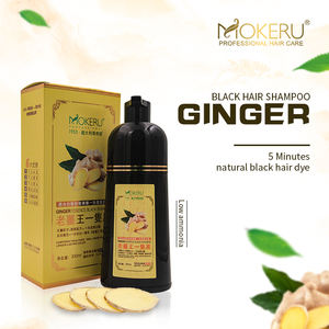 صبغ شعر لكريم الزنجبيل سريع المفعول من أجل Mokeru Magic ، أفضل علاج طبيعي للعلامة التجارية الخاصة الدائمة باللون الأسود والرمادي - Product Image 6