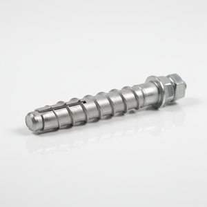 M10 Quality Silver Slotted Sleeve Durable Vibration Proof Anchor For HVAC Ducts Stainless Construction <b>Fastener</b> - Product Image 2