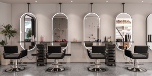 Fauteuil de Barbier DM Moderne et Luxueux, Chaise Pivotante de Haute Qualité pour Salon de Beauté, Matériel Métallique - Product Image 5