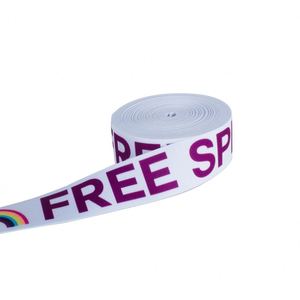 Competitive Price Garment Accessories Underwear <b>Elastic</b> Logo <b>Elastic</b> Printed Webbing Tape Customized Printed <b>Elastic</b> <b>Belt</b> - Product Image 3