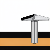 Foret en V professionnel ANGHUA PCD diamanté, queue de 12,7 mm, pour solutions de perçage CNC industrielles, outil de menuiserie pour meubles