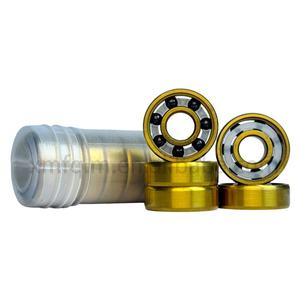 2024 all'ingrosso più popolare 608 oro-titanio acciaio cromato GCR15 skateboard skate cuscinetti in ceramica - Product Image 6