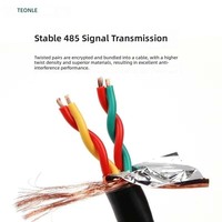 Kabel Kontrol Sinyal RVVP Handal PVC Multi-Core Tembaga Terlilit 300V Tahan Tegangan Presisi Instrumentasi Anti-Interferensi