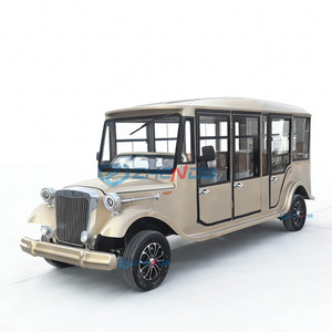 Voiture électrique vintage dorée de luxe pour le tourisme, design élégant, garantie 1 an, meilleur prix - Product Image 1