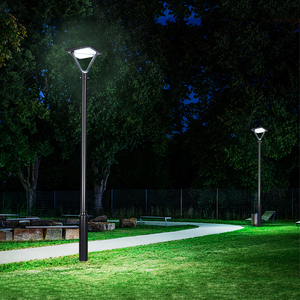 Lampada Solare da Giardino Impermeabile per Esterni, Design Triangolare, <span class=keywords><strong>Lampione</strong></span> Solare a LED per Villa, Cortile - Product Image 4