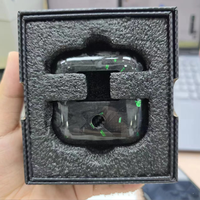 Étui de protection en fibre de carbone forgée de luxe, nouveau design personnalisé, populaire et en stock, pour Airpods 5 Pro 2 / Pro / 4