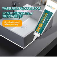 Mastic résistante aux moisissures 30 ml, tampon argenté modifié pour décoration de maison, travail du bois