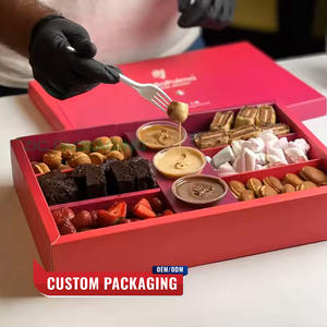 กล่องปาร์ตี้ขนมหวานแบบปรับแต่งได้ด้วยวัสดุระดับพรีเมียมและตัวเลือกการออกแบบที่ไม่เหมือนใคร OEM ODM สำหรับการจัดเลี้ยงในงานอีเวนต์ - Product Image 1