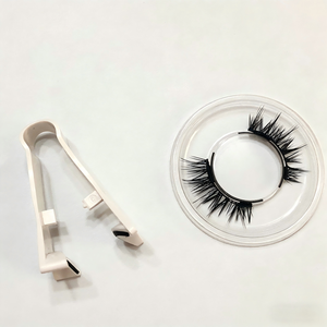 Ensemble de <span class=keywords><strong>faux</strong></span> <span class=keywords><strong>cils</strong></span> magnétiques réutilisables sans adhésif avec applicateur, idéal pour un usage quotidien, les fêtes et les voyages - Product Image 1