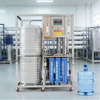 Machine de traitement de l'eau autonettoyante OEM 500 L/h à 4 étapes avec pompe à fréquence variable pour usage commercial/hôtelier/restaurateur