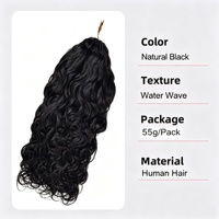 Extensions de cheveux humains 100% Remy indiens, style plumes-crochets, ondulés, pré-séparés, sans nœuds, réutilisables, style bohème, vente en gros usine