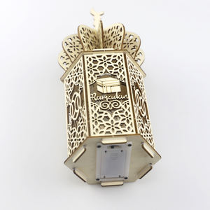 DIY Palais Musulman Petite Nuit LED Bois Lumières Eid Mubarak Fête Musulman Décoration Lumière Comme Décor Cadeaux - Product Image 2
