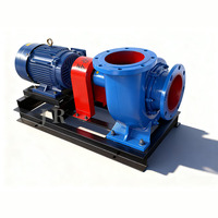 Pompe à eau centrifuge auto-amorçante portable sur remorque de 8 pouces pour l'exploitation minière, moteur diesel