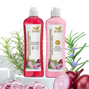 Kit de croissance de cheveux à l'oignon végétalien et à la biotine, shampoing et après-shampoing sans sulfate avec huile d'oignon rouge pour une croissance rapide des cheveux - Product Image 1