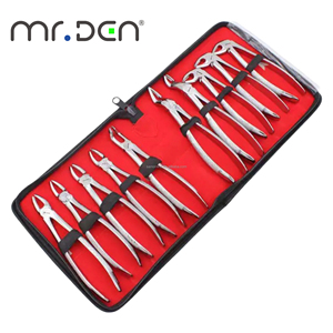 ชุดคีมถอนฟันสำหรับถอนฟันผู้ใหญ่วัสดุสิ้นเปลืองสำหรับการผ่าตัดฟันแบบสมบูรณ์วัสดุสิ้นเปลืองสำหรับถอนฟัน - Product Image 3