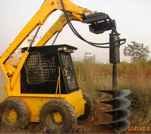 Skid Steer Loader Attachment Auger