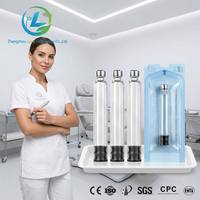 Cartouche en verre pour peptide de 3 ml, emballage stérile scellé, avec capuchon à clipser, flacon de recharge vide RTU pour stylo universel, stylo magique pour mésothérapie, dosage