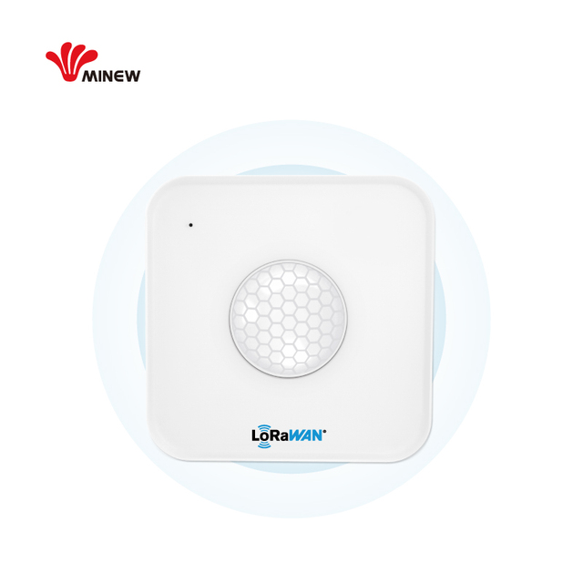 iot wireless lora pir infrared sensor alarm ceiling lorawan smart human body presence detector and motion sensor for hotel