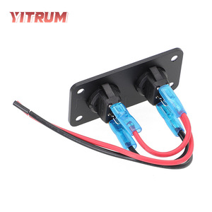 Modified Peephole Panel Combination Switch 12-24V With Wiring For <b>Yachts</b> And RVs 160000214 - Product Image 3