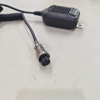 Microphone à condensateur portable professionnel HM-36, filaire, pour utilisation avec talkie-walkie, omnidirectionnel, 20Hz-20kHz, portable, léger, en métal
