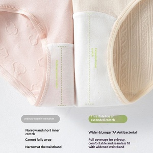 Culottes menstruelles <span class=keywords><strong>pour</strong></span> femmes en coton authentique de qualité médicale (antibactériennes 7A) Sous-vêtements <span class=keywords><strong>pour</strong></span> règles post - Product Image 3
