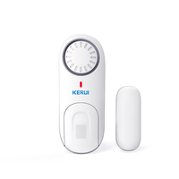 Kerui Sensor magnetik jendela pintu nirkabel, Alarm Sensor jendela pintu 120db
