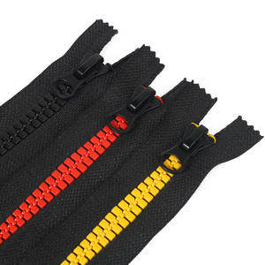 Des prix de gros de qualité supérieure fermeture éclair extrémité colorée Alphabet dents <span class=keywords><strong>Vislon</strong></span> 5 # résine fermeture éclair pour sac à dos sac - Product Image 3