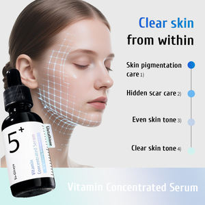 ブライトニングダークスポットスキンケア5 in 1フェイスセラム5 in 1セラムトラネキサム酸ナイアシンアミドビタミンC Eグルタチオンフェイスセラム - Product Image 2