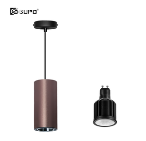 Lámpara Colgante <span class=keywords><strong>LED</strong></span> Circular GUPO de Alta Calidad, Color Café, 3500K, 6W <span class=keywords><strong>8W</strong></span> 10W, <span class=keywords><strong>GU10</strong></span> MR16, <span class=keywords><strong>LED</strong></span> COB, para Dormitorio - Product Image 1