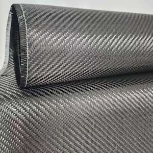Tissu non tissé sergé léger à haute résistance en fibre de carbone 3K pour les projets de renforcement industriel et d'accessoires de bricolage - Product Image 6