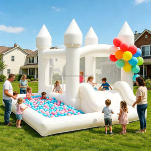 Château gonflable commercial de petite taille en PVC de haute qualité, personnalisé pour le divertissement des enfants et la location commerciale - Product Image 3