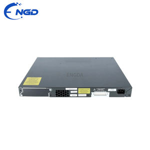 Commutateur Ethernet 24 ports <span class=keywords><strong>WS</strong></span>-<span class=keywords><strong>C2960</strong></span>-<span class=keywords><strong>24TC</strong></span>-<span class=keywords><strong>L</strong></span> d'origine avec deux liaisons montantes Gigabit pour une transmission de données fiable - Product Image 6