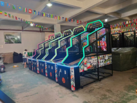 Machine de jeu de basket-ball automatique, à pièces, populaire, pour commerce, arcade