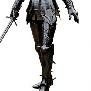 Full 3D Steel Armor Suit Antique Warrior <b>Costume</b> Casting Art Collectible - Product Image 4