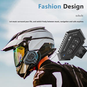 Auriculares Bluetooth para Casco de Motocicleta IP67 Resistentes al Agua BT-12B, Intercomunicador de 30M para 2 Conductores - Product Image 6