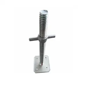 electro galvanized universal swivel jack used for scaffolding support in vietnam market