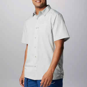 Chemise de pêche haut de gamme Sun Brandsun pour le travail, à capuche ventilée, en micro-polyester, motif camouflage canard, boutonnée. - Product Image 5