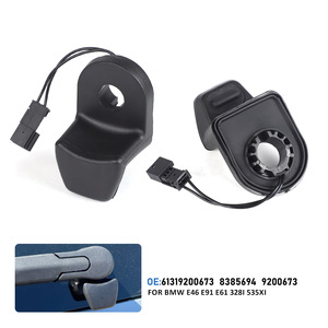 Actionneur de serrure de hayon pour BMW E46 E91 E61, bouton poussoir en plastique noir, OE 61319200673 - Product Image 2