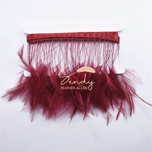Flecos de Plumas de Gallo de Colores de 5-6 Pulgadas al por Mayor, Adornos para Vestidos de <span class=keywords><strong>Mujer</strong></span>, Disfraces de Boda, Accesorios Decorativos - Product Image 4
