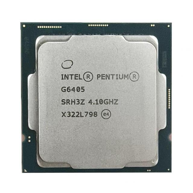 Intel Cpus G6405 Pentium Dual Core 4.1GHz 4M New Tray CPU NEW Desktop Pentium CPU LGA 1200 Processor