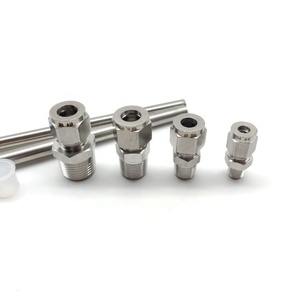 10mm Tube X 1/2 In. NPT Male Connector 316 <strong>Stainless</strong> <strong>Steel</strong> Compression <strong>Fitting</strong> and Tube <strong>Fitting</strong> <strong>Pipe</strong> <strong>Fittings</strong> - Product Image 6